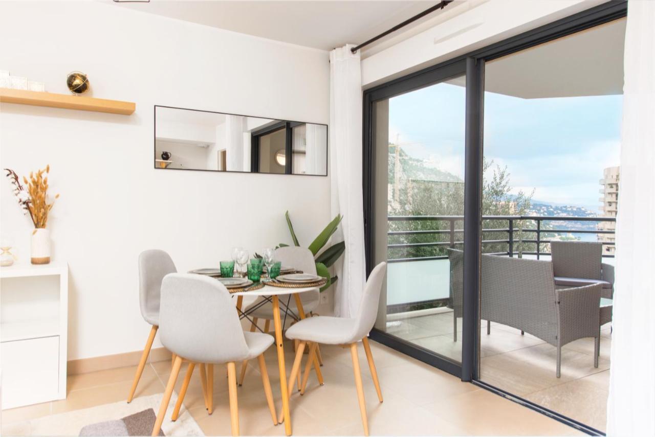Vue Monaco & Tour Odeon - Terrasse - Parking - Bh Apartment Beausoleil Exterior photo