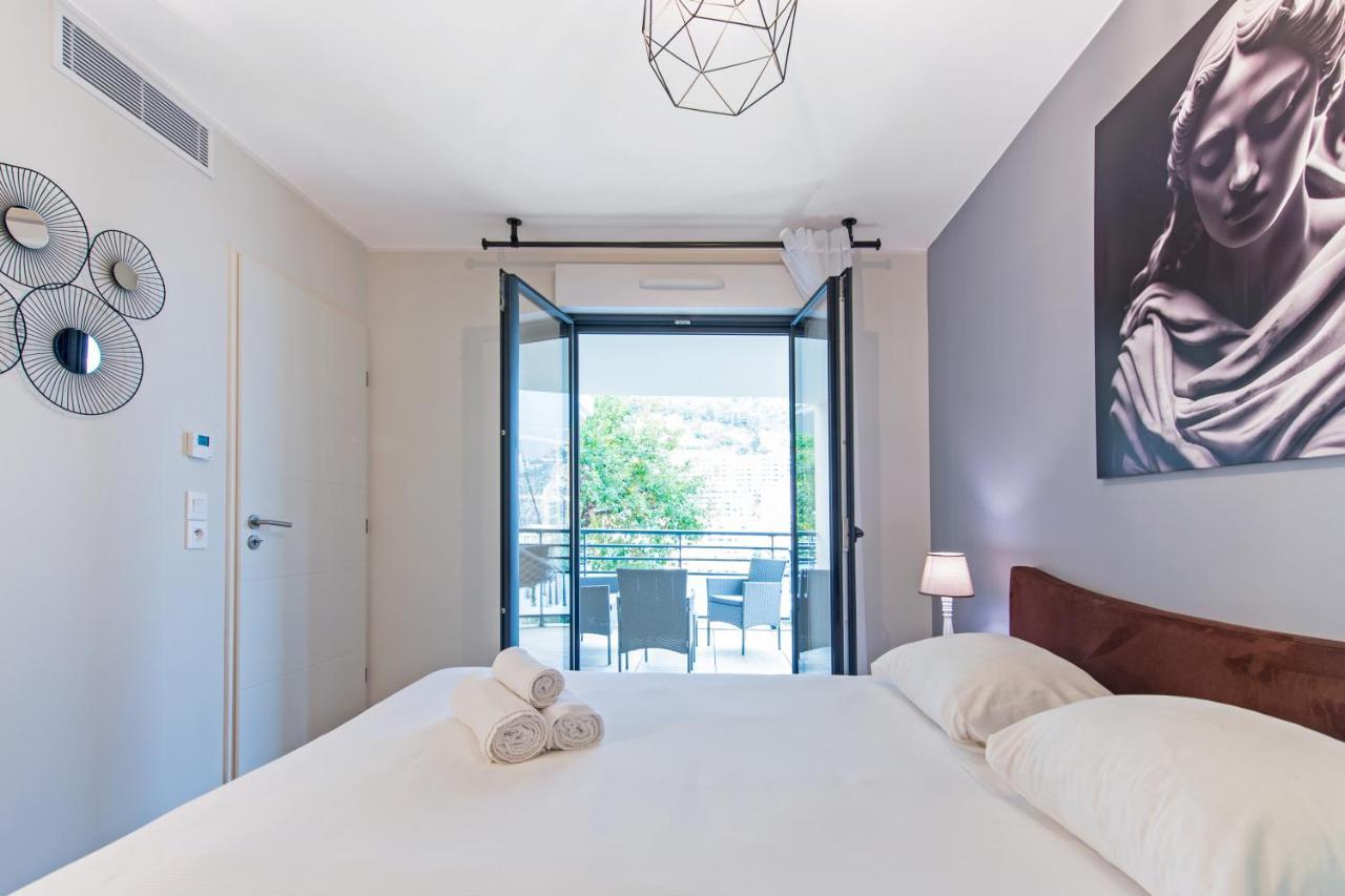 Vue Monaco & Tour Odeon - Terrasse - Parking - Bh Apartment Beausoleil Exterior photo